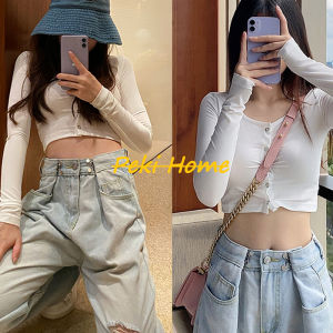 DIY ตัวเองกระดุมลายดอกไม้ ปรับเอวกางเกง ตะขอ ตะขอหมุด