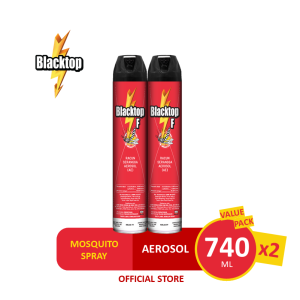 Blacktop Mosquito Spray 740ML x 2 [Value Pack]