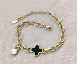 GELANG TITANIUM WANITA ANTI KARAT ORI KOREA