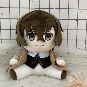 Anime Bungou Stray Dogs Plush Toy Edogawa Rampo Nakahara Dazai Osamu Plush Doll Cosplay Character Cute Soft Stuffed Doll  20cm