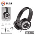 V2S SE5777 Foldable Adjustable Wired Stereo Headphone. 