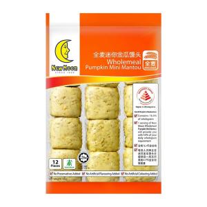New Moon Wholemeal Pumpkin Mini Mantou - Frozen