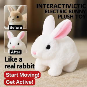 My Little Bunny Electric Plush Rabbit Interactive Soft Bunny AI Simulation Interactive Toy