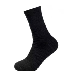 Professional Towel Bottom Basketball Socks High Cut Non-slip Sports Elite Socks Black Socks Mid-tube Socks Free Size(36-45)