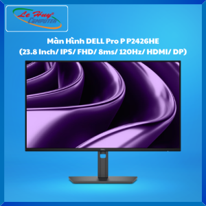 Màn Hình Máy Tính DELL Pro P P2426HE (23.8 Inch/ IPS/ FHD/ 8ms/ 120Hz/ HDMI/ DP) - Hàng Chính Hãng