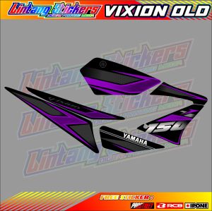 STRIPING VARIASI MOTOR YAMAHA VIXION OLD / STICKER LISH MOTOR YAMAHA VIXION LAMA