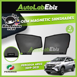 Peorodua Aruz 2019-2021 NinjaShades Plus OEM Magnetic Car Sunshades (2pcs/set)