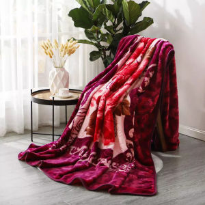 SUPER SOFT Blanket 2PL EMBOSSED RASCHEL Selimut Gebu SIZE: 220X240CM weight 9.5 KG