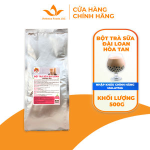 Trà Sữa Đài Loan Vị Truyền Thống Hòa Tan Orange Chef 500G túi pha được 20 ly - Nguyên liệu nhập khẩu Thái Lan