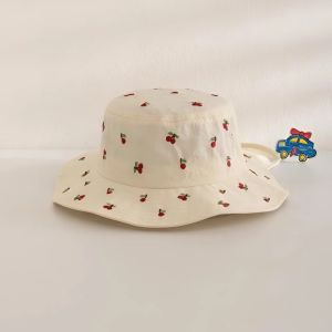 Mũ tai bèo cho bé che gáy chống tia UV cotton mềm dây cột cố định nhiều họa tiết dễ thương - Alice Trần Store