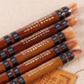 Female flute, ancient wind, bamboo flute, male beginner, adult, zero-based child, self-study jade-inlaid flute instrument.. 
