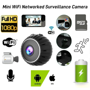 Mini Camera with Night Vision and Smart Video Recording Capabilities