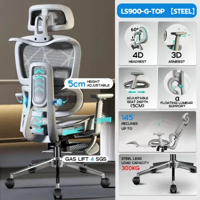 Xpanse LS900 Ergonomic Chair Office Chair Gaming Chair Computer Chair Heavy Duty【30 Day Free Trial】