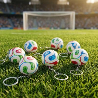 Gantungan Kunci Bola Piala Dunia 2026 - World Cup Kanada Amerika Meksiko - Ganci Foam