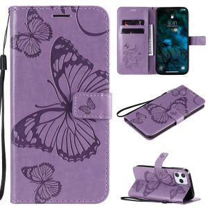 For Samsung Galaxy A6 A7 A8 A9 A9S 2018 / J2 Pro J4 J6 J8 2018 / A6 A8 J4 J6 Plus 2018 / J6 J4 J5 J7 Prime Phone Case Leather Wallet Card Slots Butterfly Flip Cover Casing