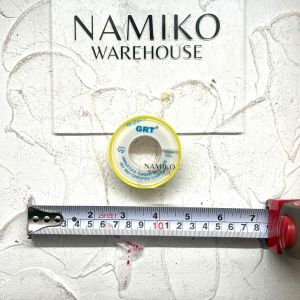 Selotip Seal Tape pipa selang kran air GRT 12 mm x 0075 mm x 10 m