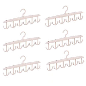 Rotating sling hook multifunctional storage rack Tie underwear storage twelve hook clothes hanger Hook clothes hanger