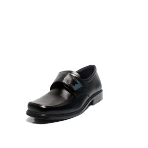 Sepatu Pantofel Formal Pria Kulit   Rasheda M 03   Velcro