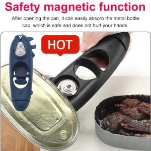 Multifunctional 8in1 Stainless Steel Can Opener