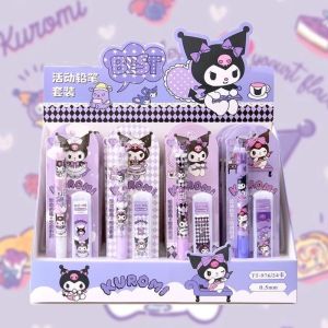 Sanrio Set Cinnamoroll Mymelody Kuromi Loopy Kapibara 0.5mm Press Automatic Mechanical Pencil School Office Supplies Stationery Gift