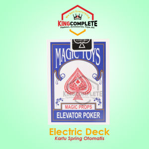 Alat Sulap Electric Card Electric Deck magic Spring Card Waterfall deck