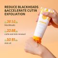 BPOM - GMEELAN ORANGE EXFOLIATING WHITENING GEL - GMEELAN GLUTA WHITENING LAZY CREAM. 