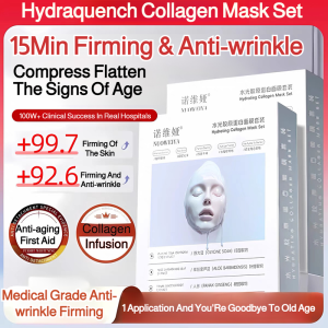 Girl Mask Novi Collagen AntiWrinkle Beauty Masks Firming antiwrinkle Vitamin E rejuvenating Revitalizing Collagen Nourishing
