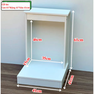 [FURNI HOME] Bàn thờ mini thờ thần tài ông địa bàn thờ phật để sàn gỗ MDF cao cấp dễ dàng lắp ráp vệ sinh MS19-1