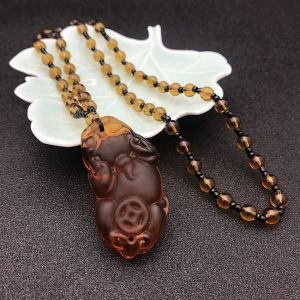 Kalung Pixiu Kalung Keberuntungan Giok Liontin Pixiu