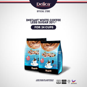(Twin Packs) Delica Ipoh White Coffee - Less Sugar