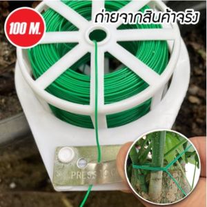 3 ลวดรัดต้นไม้ ลวดดัดกิ่ง ลวดมัดต้นไม้ ลวดหุ้มพลาสติก ลวดอเนกประสงค์