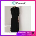 Dreamtale Adeena Muslimah Wear Dress Muslimah Pleated Dress Classy Dress Abaya Dress Muslim Dress Baju Wanita WCO160. 