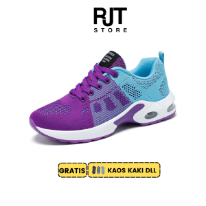 Sneakers Raja Jogja Valentina Casual Sporty Warna Lemon Yellow/Hijau/Perunggu