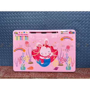 Bàn gấp gọn học sinh ngồi bệt KUN Qui Phúc Bàn học gấp gọn 40x60 cm có khe ipad