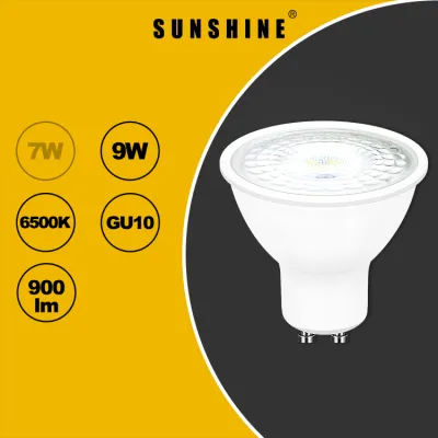 SUNSHINE LED Spotlight Bulb GU10 (Beam angle 45degree) 7W / 9W Warmwhite/Daylight Non-dimmable