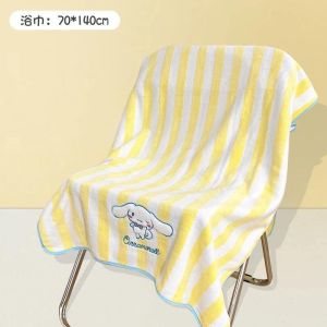 Handuk Mandi Sanrio Cinnamoroll Kuromi Melody ukuran 70 x 140cm