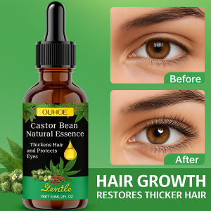Jamaican Castor Eye Serum Fast Growth Essence Eyelash And Eyebrow Grower Original Serum Castor Oil