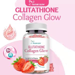 natural Glutathione Collagen Gummies Promote Luminous Skin Anti-Aging Whitening Glowing Skin 60PCS