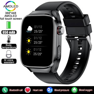 Smart Watch BT Call HD Screen Blood Lipids Uric Acid ECG+PPG Fitness Tracker Health Sports Watche