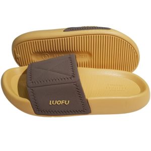 Luofu Sandal Selop Wanita Import Karet Jelly Korea Style / Sandal Selop Wanita Simple Elegan Terbaru