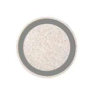 Wheat Straw Q5 Wireless Charger 15W Wheat Straw Wireless Charging Round q5 Straw Material Wireless Charger