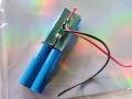 18650 battery 4pcs battery build 3.7v  1s 8000mah capacity with 12a bms. 