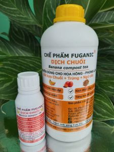 Dịch chuối trứng gà ngũ cốc (1 lít) hữu cơ vi sinh dưỡng cây - không chứa hóa chất