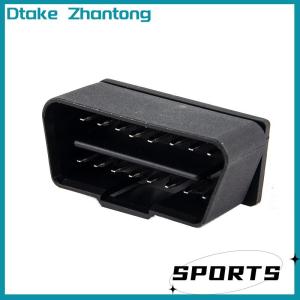 Dtake Car Connector 12V 16 Pin Male Plug Diagnostic Tool Terminal Connection Plug