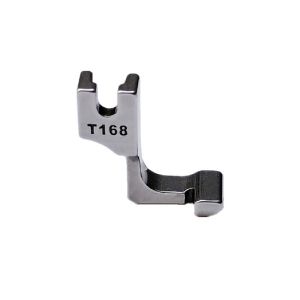 Single Sided Zipper Presser Foot Stainless Steel T168 Invisible Sewing Machine Unilateral Zipper Presser Feet