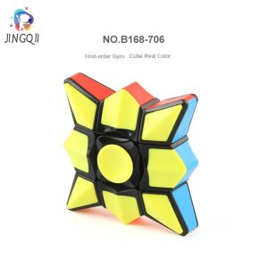 JINGQII🎉ปลายนิ้ว Gyro Cube หมุนของเล่นลดความดันสามารถใช้เป็นของเล่นลูกบาศก์รูบิค ของเล่นฝึกสมอง🛒 Hongxii_th