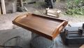 BAKI PAPAN SAJI NAMPAN KAYU UNTUK RESTO CAFE TRAY KAYU WOOD. 