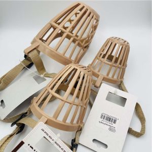 ตะกร้อครอบปากสุนัข ที่ครอบปากสุนัข ป้องกันการกัด เห่า สำหรับสุนัขพันธุ์เล็ก ถึง พันธุ์ใหญ่ (เบอร์ 1-3)