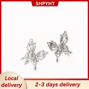 [COD] SHPYHT Local delivery Ship within 24 hours 2pcs Rhinestone Decor For Clip On Earbuds Open Ear Decorative Zirconia Earphone Accessories Removeable DIY Earphone Decoration