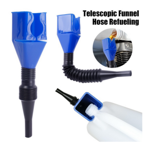 BB7 - Corong Teleskopik Lipat Fleksibel  Air Minyak Bensin Solar Wadah Corong Filter Pengisian Bahan Motor Mobil Oil Terbaru